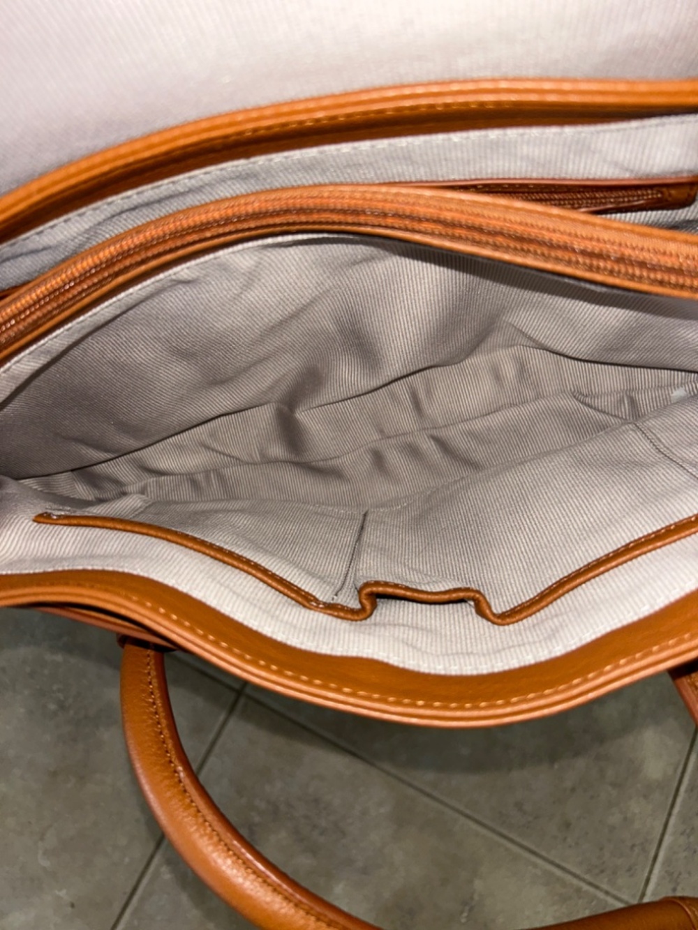 Radley London Burnham Beeches Flap Leather Shoulder Bag Rusty -Tan - Picture 10 of 13